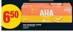 No Frills AHA SPARKLING WATER offer