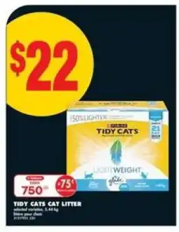 No Frills Tidy Cats Cat Litter offer