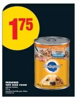 No Frills Pedigree Wet Dog Food offer