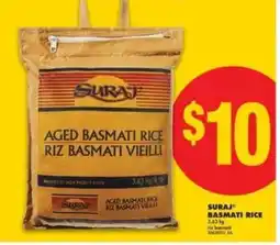 No Frills SURAJ BASMATI RICE offer