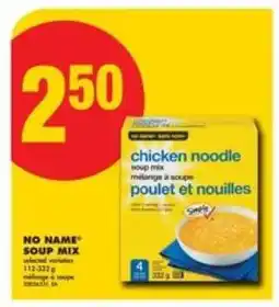 No Frills NO NAME SOUP MIX offer
