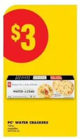 No Frills PC Water Crackers offer