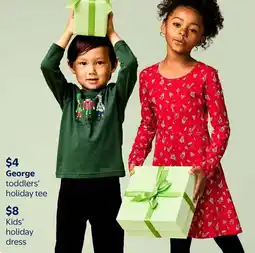 Walmart Kids' holiday dress offer