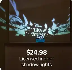 Walmart Licensed indoor shadow lights offer
