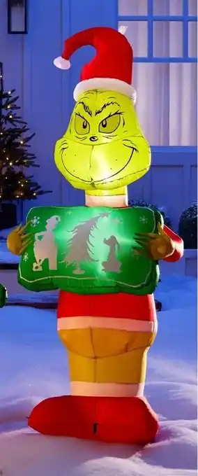 Walmart Grinch inflatable offer