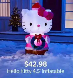 Walmart Hello Kitty inflatable offer