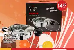 Kim Phat POT KING POT WITH SEPARATOR offer