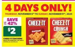 Real Canadian Superstore Cheez-It Crackers offer