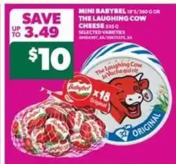 Real Canadian Superstore Mini Babybel or The Laughing Cow Cheese offer