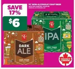 Real Canadian Superstore PC Non-Alcoholic Craft Beer offer