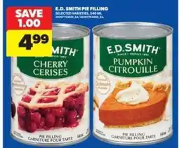 Real Canadian Superstore E.D. Smith Pie Filling offer