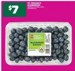 Real Canadian Superstore PC Organics Blueberries offer