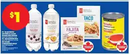 Real Canadian Superstore PC Blue Menu or Free & Clear Sparkling Water, PC Seasoning Mix, No Name Condensed Soup offer
