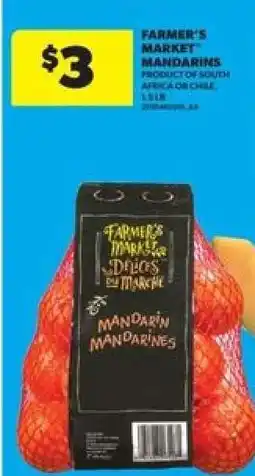 Real Canadian Superstore FARMER'S MARKET MANDARINS offer