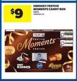 Real Canadian Superstore Hershey Festive Moments Candy Box offer