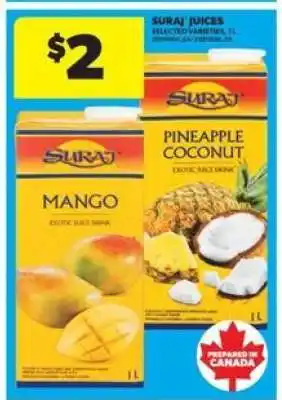 Real Canadian Superstore Suraj Juices offer