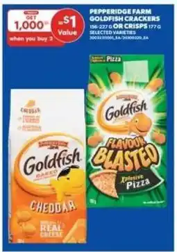 Real Canadian Superstore PEPPERIDGE FARM GOLDFISH CRACKERS offer