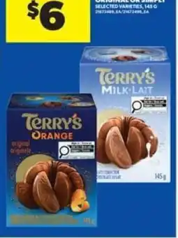 Real Canadian Superstore Terry's Chocolate offer
