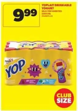 Real Canadian Superstore Yoplait Drinkable Yogurt offer