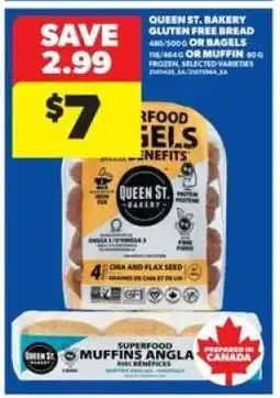 Real Canadian Superstore Queen St. Bakery Gluten Free Bread or Bagels offer