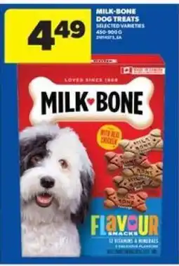Real Canadian Superstore MILK BONE DOG TREATS offer