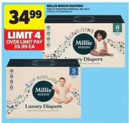 Real Canadian Superstore Millie Moon Diapers offer