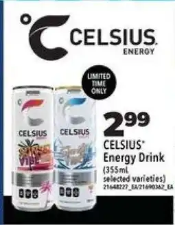 Real Canadian Superstore CELSIUS ENERGY DRINK offer