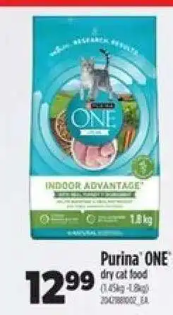 Real Canadian Superstore Purina ONE Dry Cat Food offer