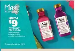 Real Canadian Superstore MAUI MOISTURE HAIR CARE PRODUCTS offer