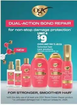 Real Canadian Superstore OGX Dual-Action Bond Repair offer