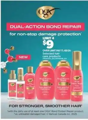 Real Canadian Superstore OGX Dual-Action Bond Repair offer
