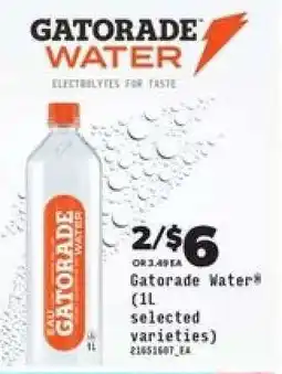 Real Canadian Superstore GATORADE WATER offer