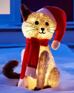 Walmart Holiday Time 22" LED cat offer