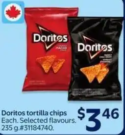 Walmart Doritos tortilla chips offer