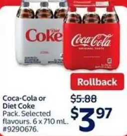 Walmart Coca-Cola or Diet Coke offer