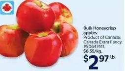 Walmart Bulk Honeycrisp apples offer
