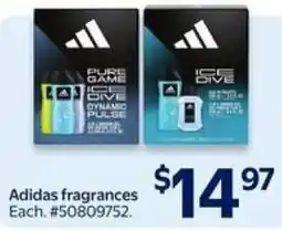 Walmart Adidas fragrances offer