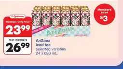Wholesale Club Iced Tea offer