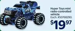 Walmart Hyper Toys mini radio-controlled vehicle offer
