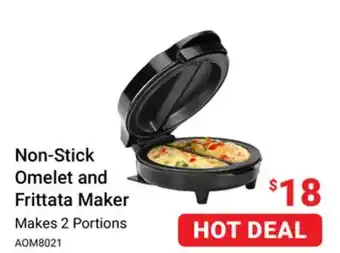 Visions Electronics Non-Stick Omelet and Frittata Maker offer