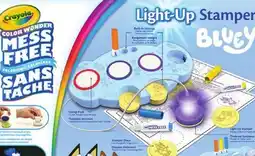 Staples Crayola Magic Light UpBluey Stamper offer