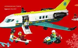 Staples LEGO City Emergency Air Ambulance Plane offer