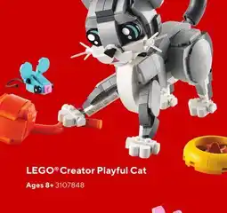 Staples LEGO Creator Playful Cat offer
