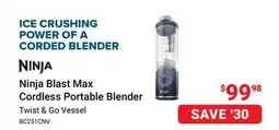 Visions Electronics Ninja Blast Max Cordless Portable Blender offer