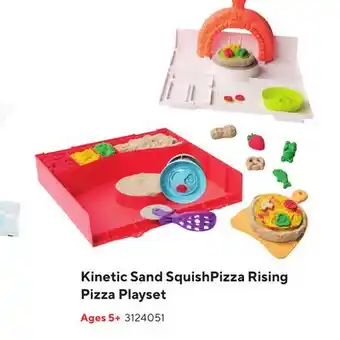 Staples Kinetic Sand SquishPizza Rising Pizza Playset offer