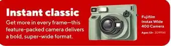 Staples Fujifilm Instax Wide 400 Camera offer