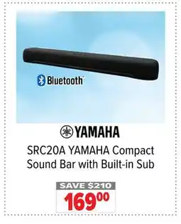 2001 Audio Video SRC20A YAMAHA Compact Sound Bar with Built-in Sub offer