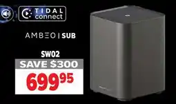 2001 Audio Video SW02 SENNHEISER 7.1.4-Ch Powered Dolby Atmos Sound Bar & 8 Powered Subwoofer offer