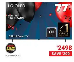 Visions Electronics LG B5PUA Smart TV 77 offer