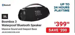 Visions Electronics JBL Boombox 3 Waterproof Bluetooth Speaker offer